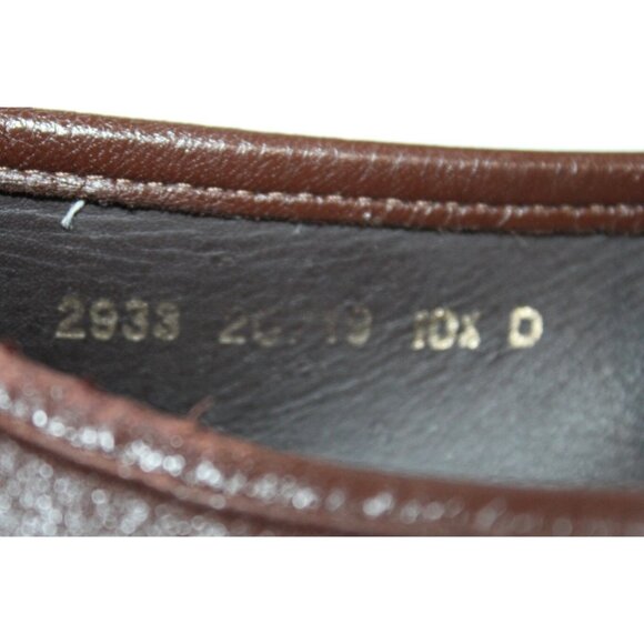 Allen Edmonds VINCI Brown Leather Moc Toe Slip On Horsebit Loafers Mens 10.5 D main image 5